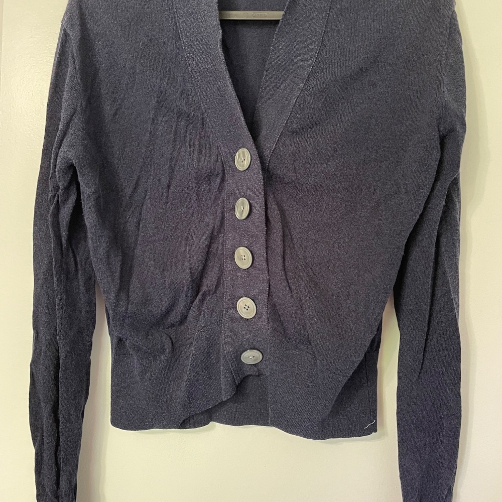 Jcrew Cotton Cardigan XS